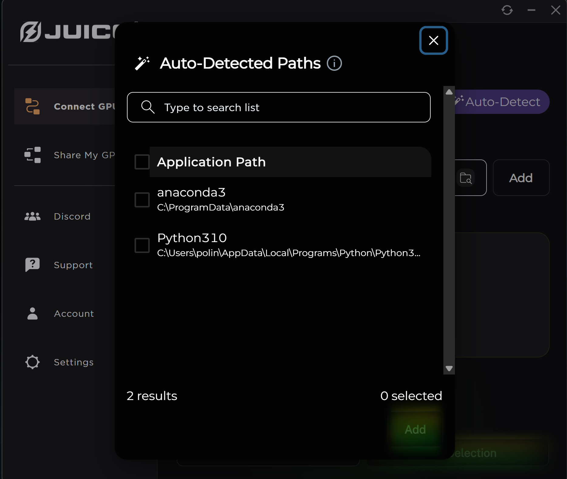 Auto-Detect Paths